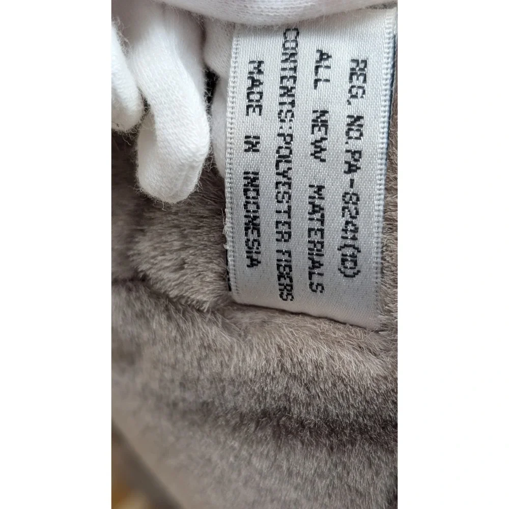 Conservation Collection Plush Elephant – Gray Stuffed Elephant Toy with Tag